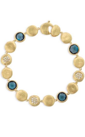 Bracelet Marco Bicego Woman Jaipur in Gold Topazio 0.23 Ct BB2194-B-TPL01 - BB2194-B-TPL01